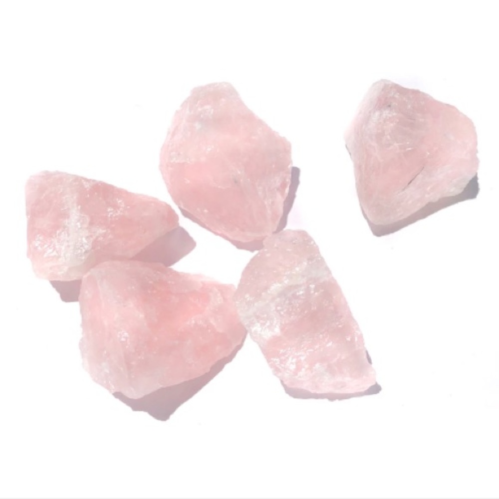 ⚡️ RAW ROSE QUARTZ CRYSTALS ⚡️